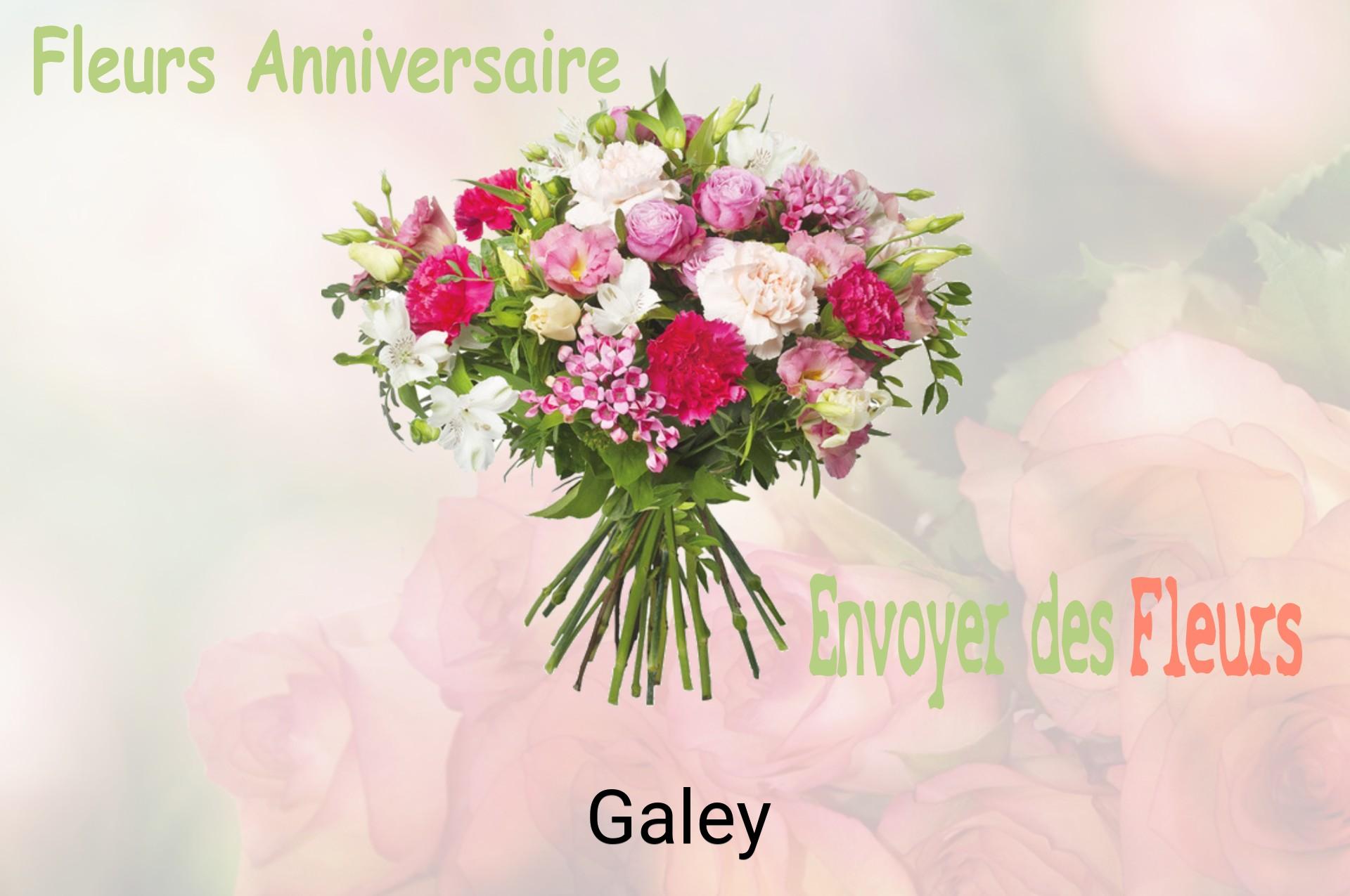Bouquet de fleurs d’anniversaire livré à Galey